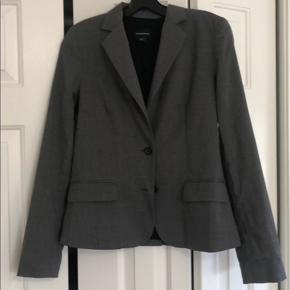 Club Monaco wool gray blazer